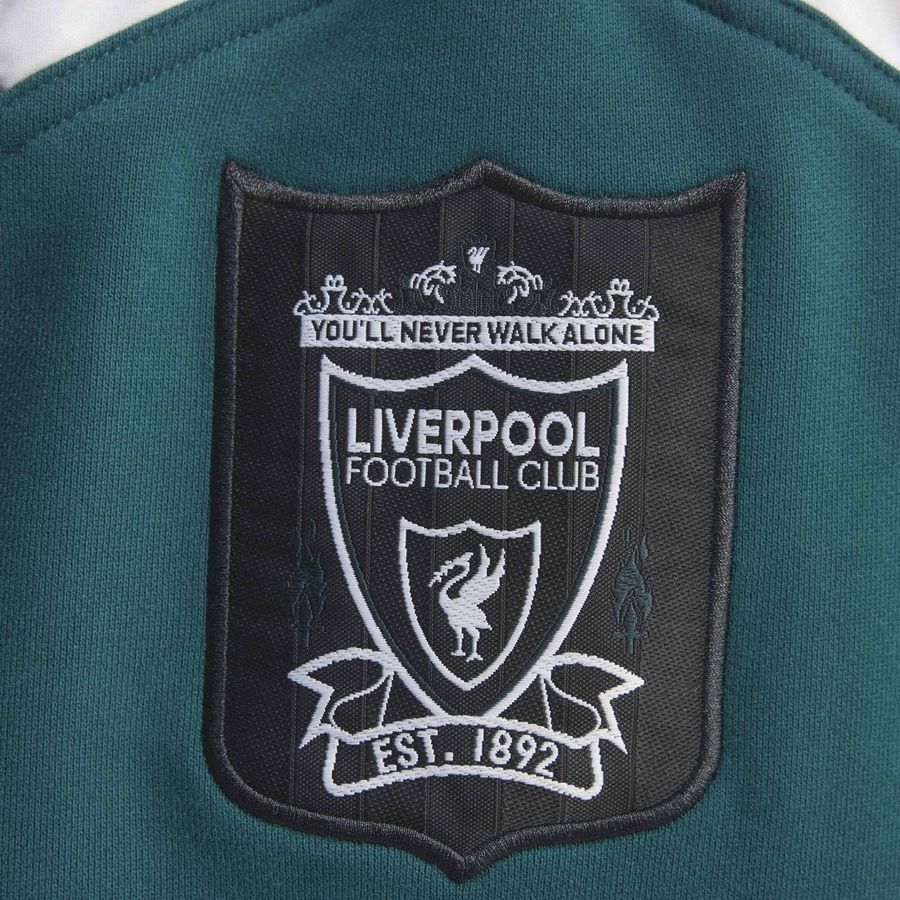 Liverpool Sweatshirt Bringback 1995/96 - Rich Green/Black/White - Men's-SoccerKits Hub | Buy Soccer Jerseys Online